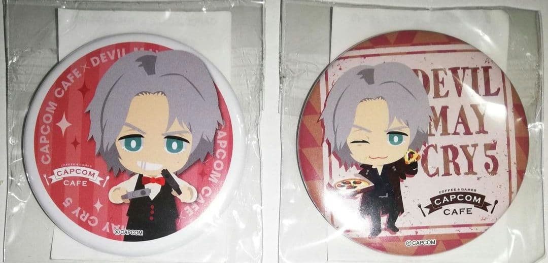 デビルメイクライ ダンテ 缶バッジ セット カプコンカフェ 1弾