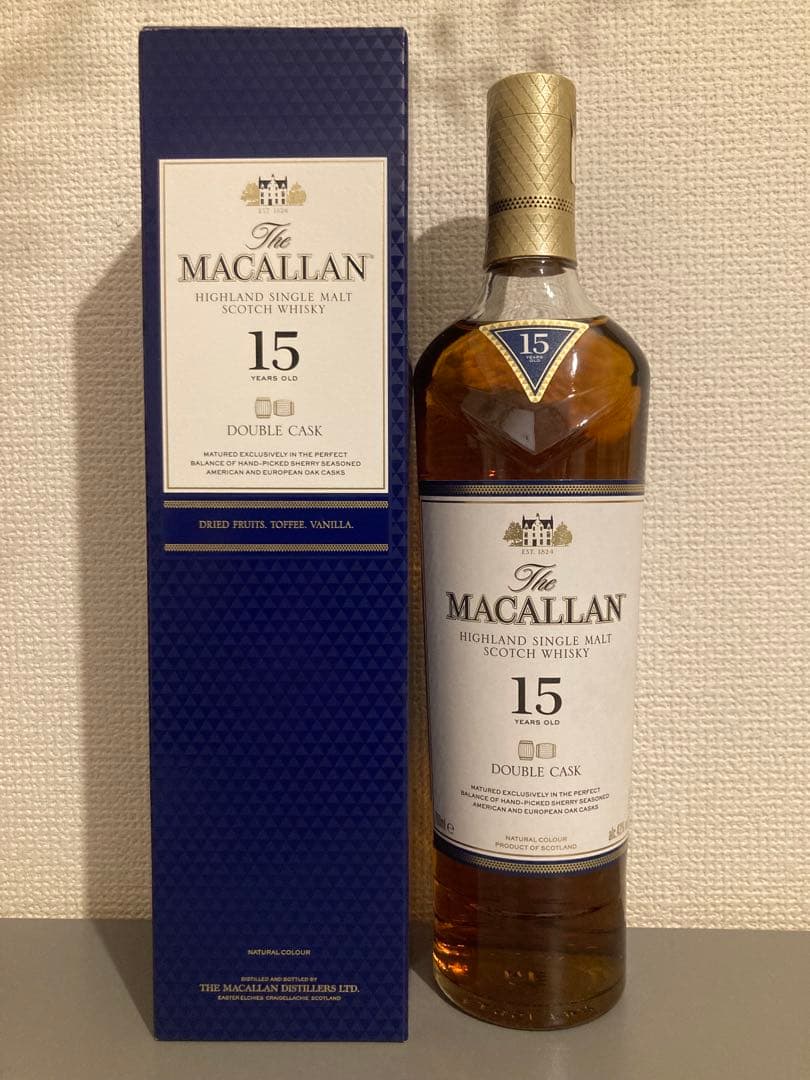 ザ・マッカラン15年ダブルカスク