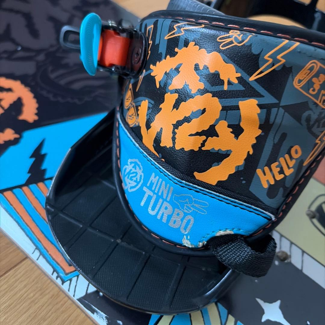 キッズ 120 スノーボード ブーツセット 22cm