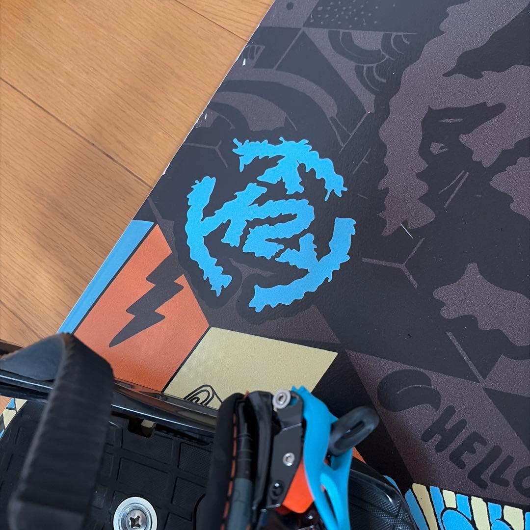 キッズ 120 スノーボード ブーツセット 22cm