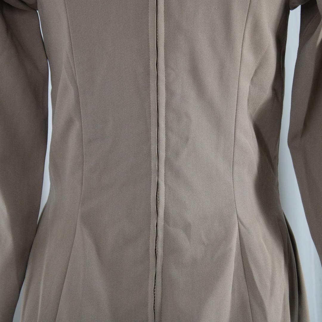 【美品 フラメンコ衣装】ブラウン ワンピース ドレス 無地 シンプル スウェード