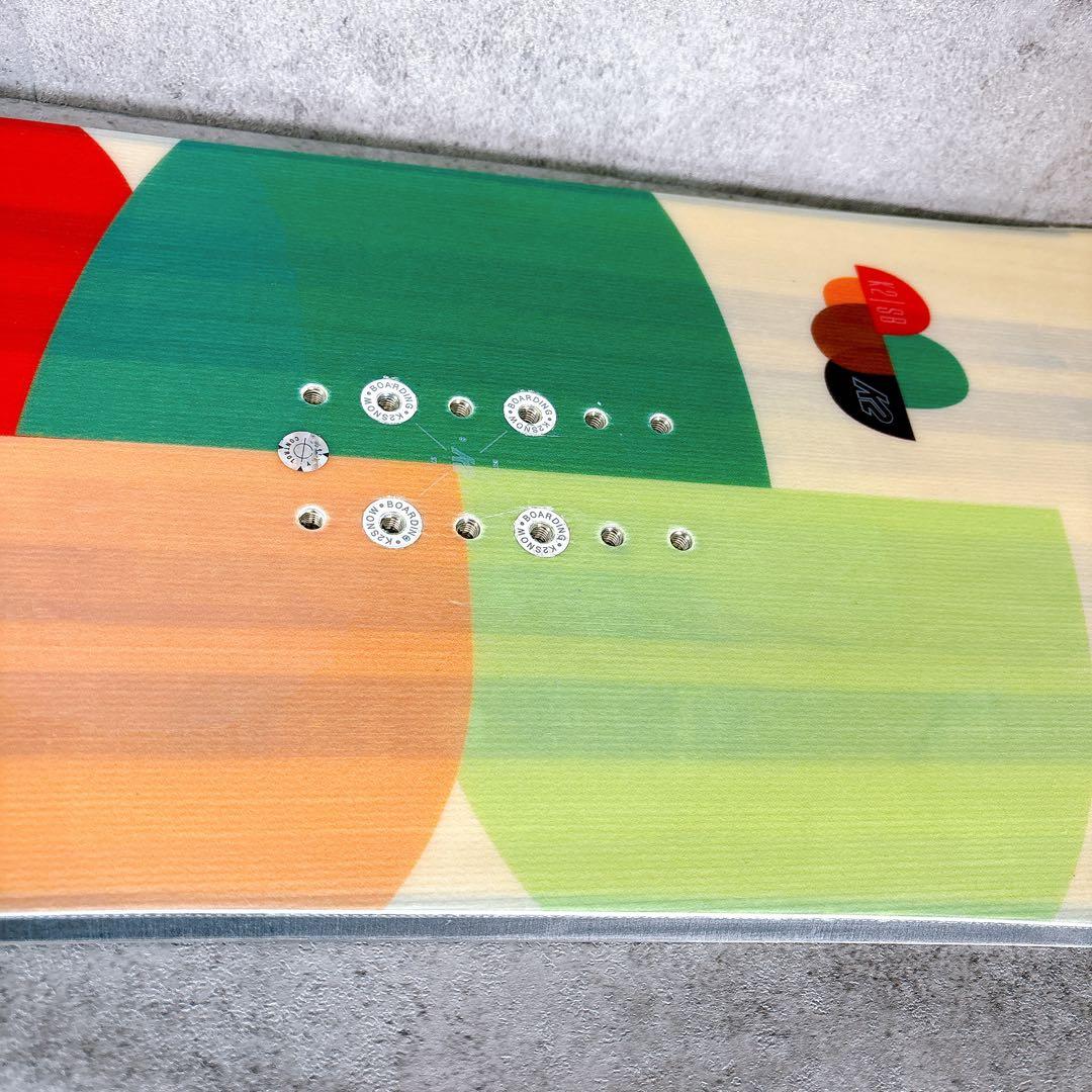 【美品】可愛いレディーススノーボード2点セット　K2 138センチ×フラックス