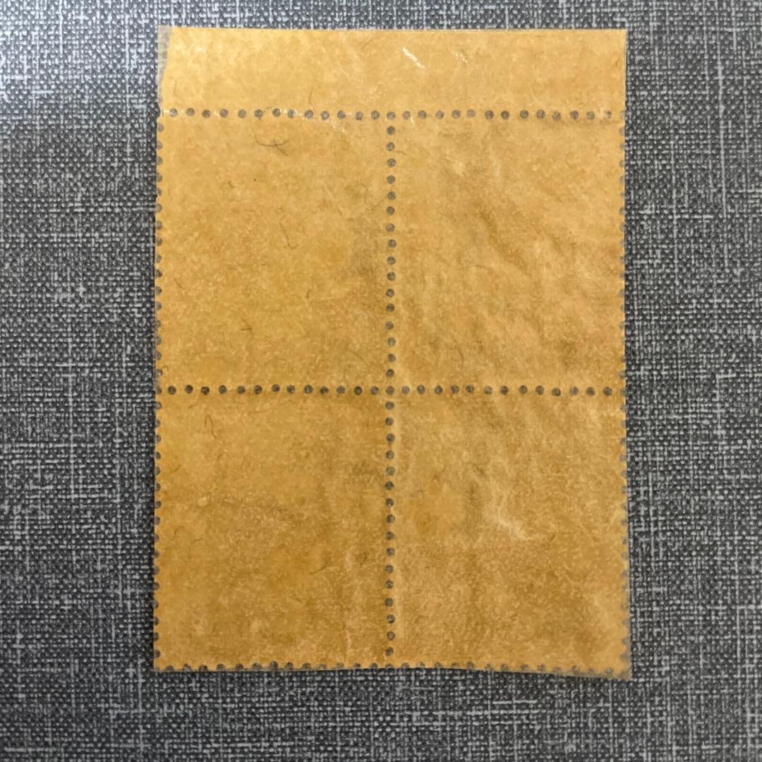 旧中国切手　満州帝国　航空　4種完未使用