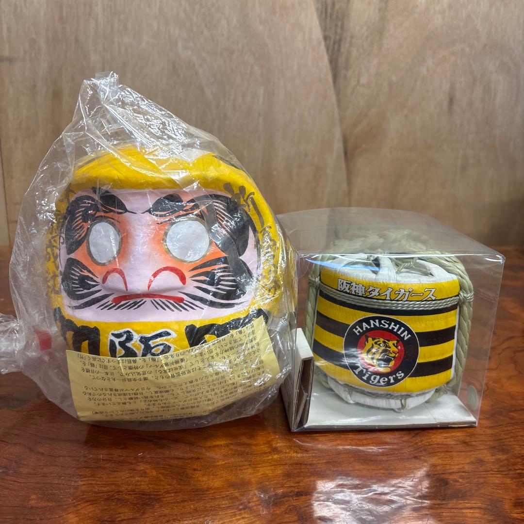 阪神タイガース ダルマ 菰ゴール　オルゴール　o0114o17