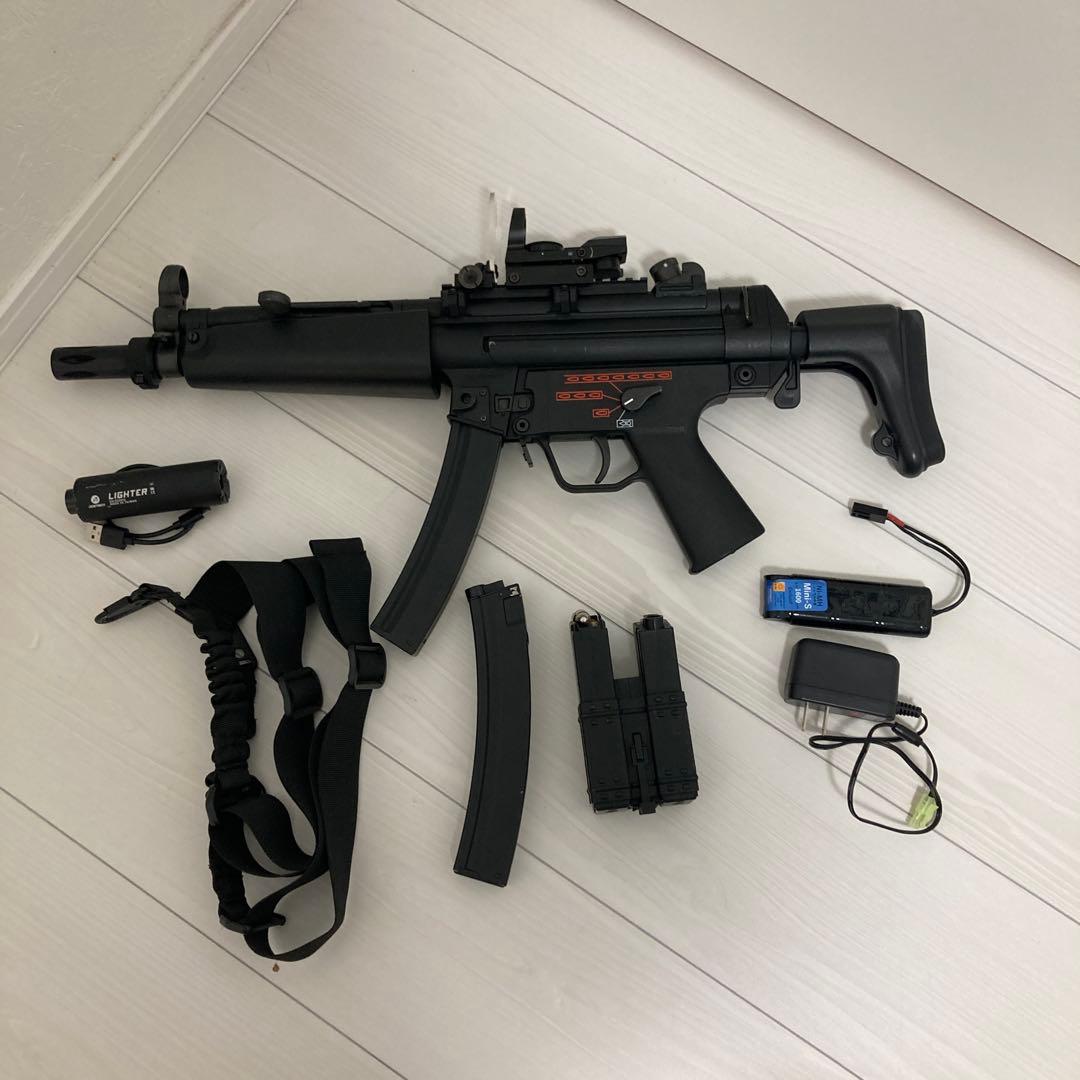 東京マルイ オートマチック 電動エアーガン MP5-J おまけ色々