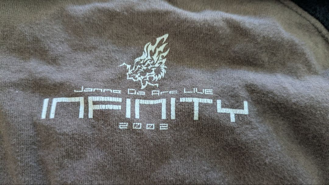 Janne Da Arc Live Infinity 2002ラグランスリーブT