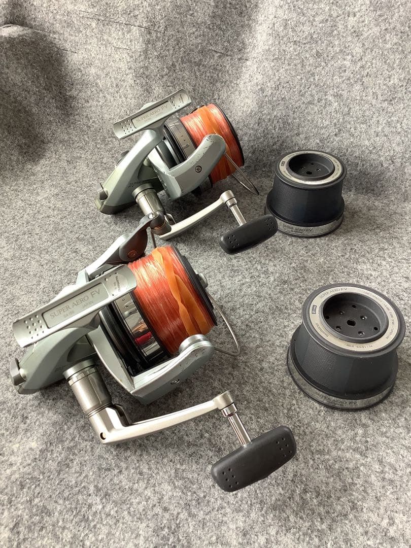 SHIMANOリール　SUPER AERO FV 2台セット！