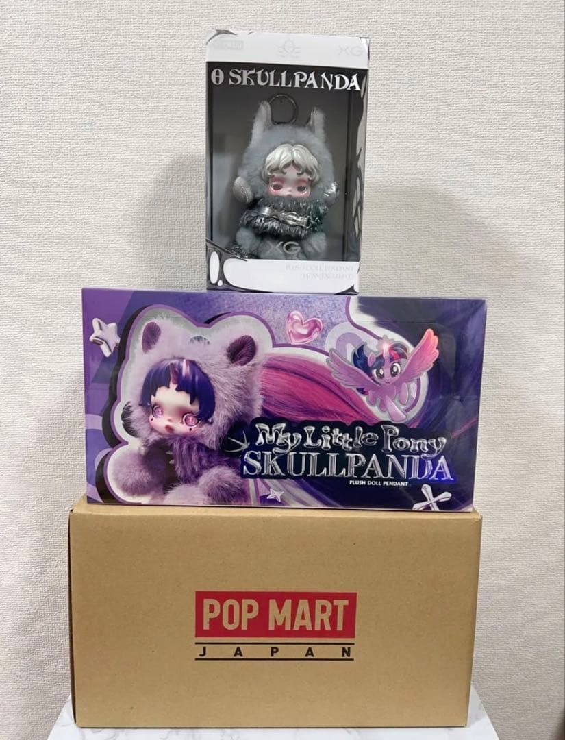 新品未開封スカルパンダXG My Little Pony セット POPMART