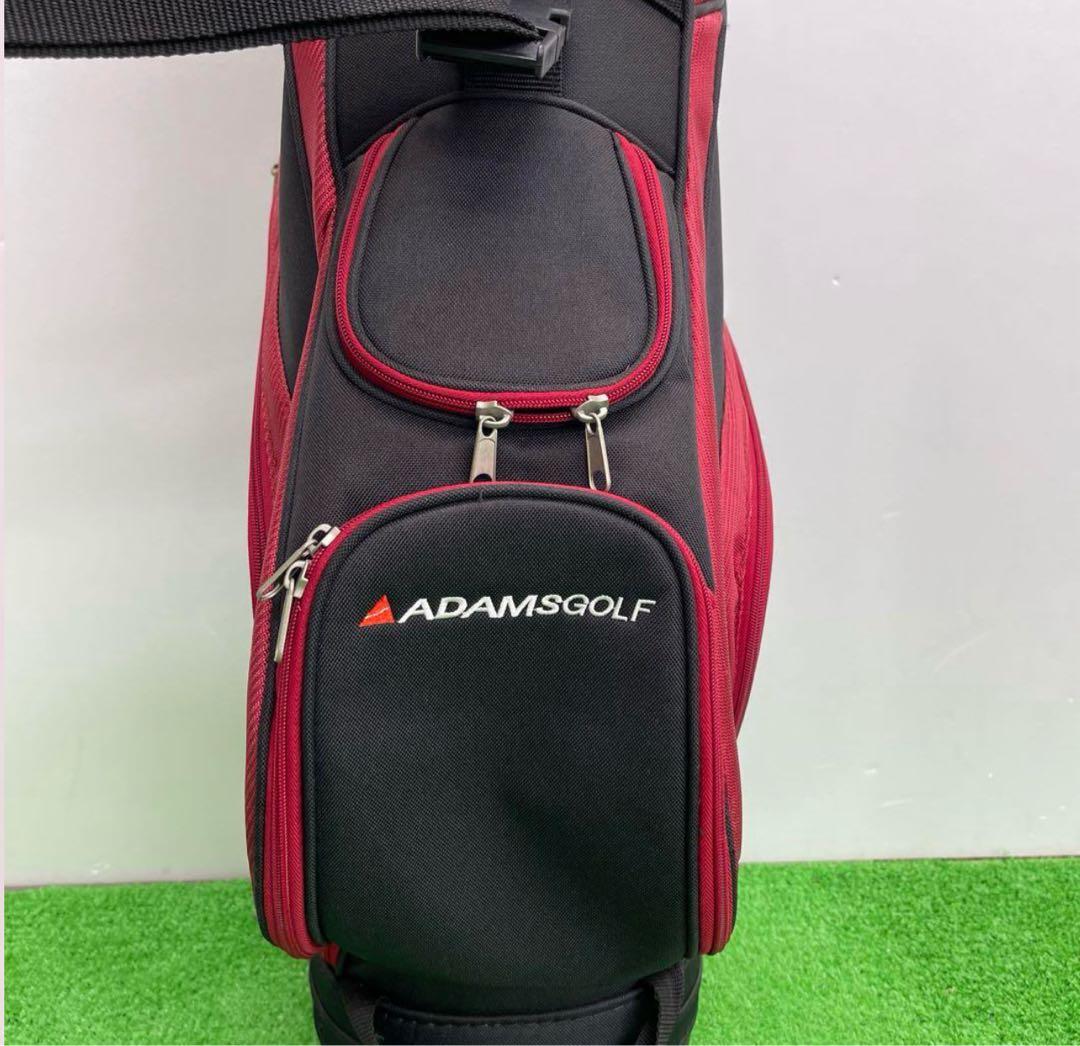 アダムスゴルフ ADAMSGOLF キャディバッグ ブラック 8インチ