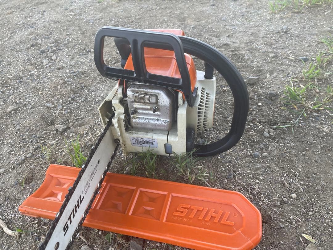 STIHL エンジン チェンソー MS170C長期倉庫保管の為ジャンク品扱い)