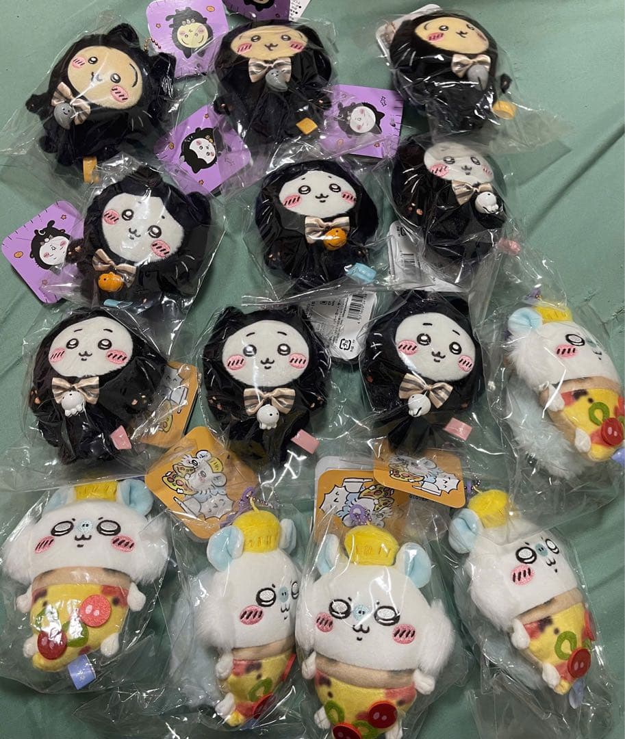 ちいかわ ハロウィン 黒猫のマスコット 14点