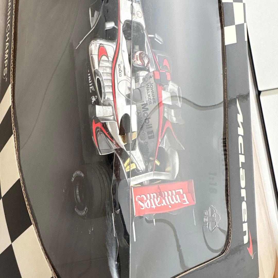 マクラーレンメルセデスMP4/21 キミライコネン ミニカー 1/18