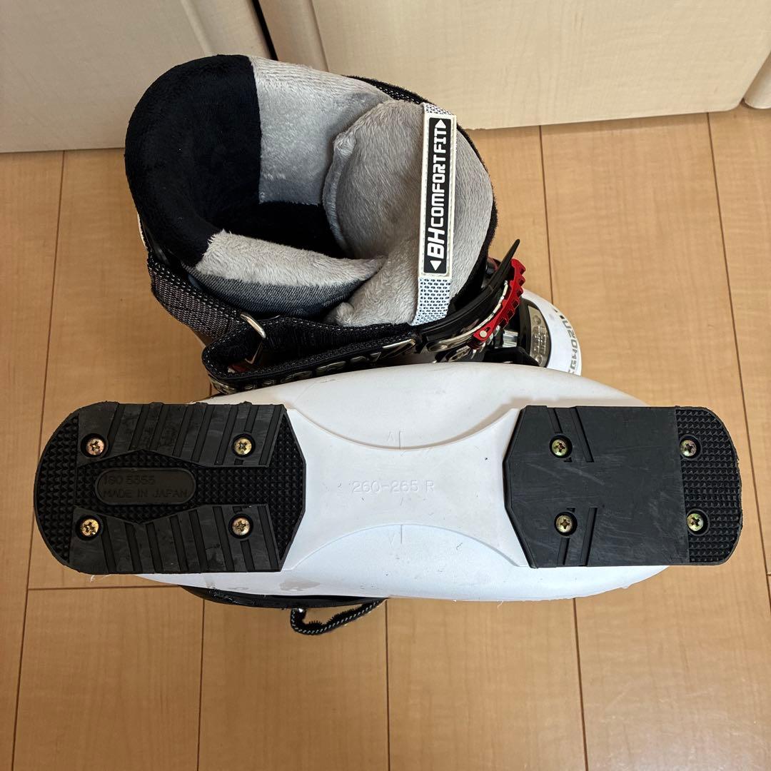 BIG HORN スキー ブーツ ホワイト/ブラック　26.0cm（大きめ）
