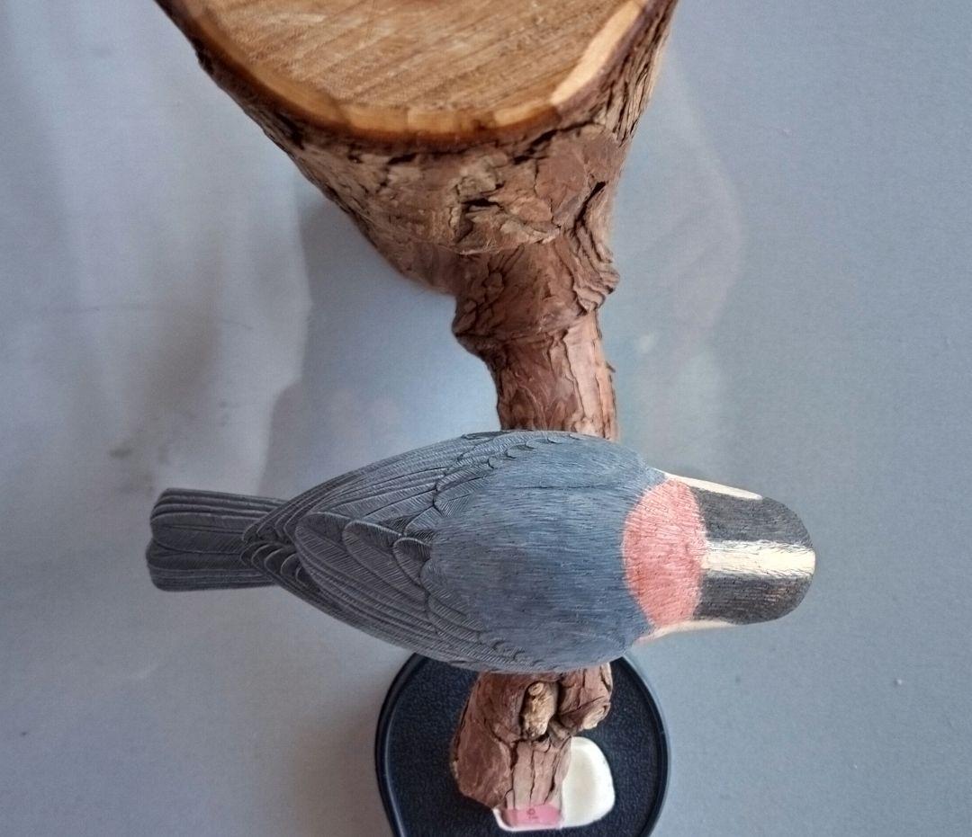 バードカービング　ヤマガラ