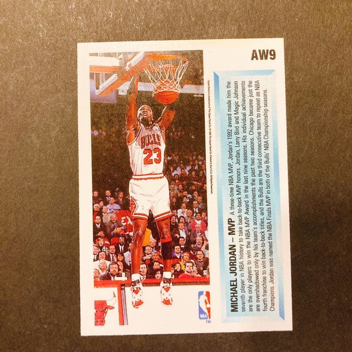 NBAカード　マイケルジョーダン　1992-1993 トレカ
