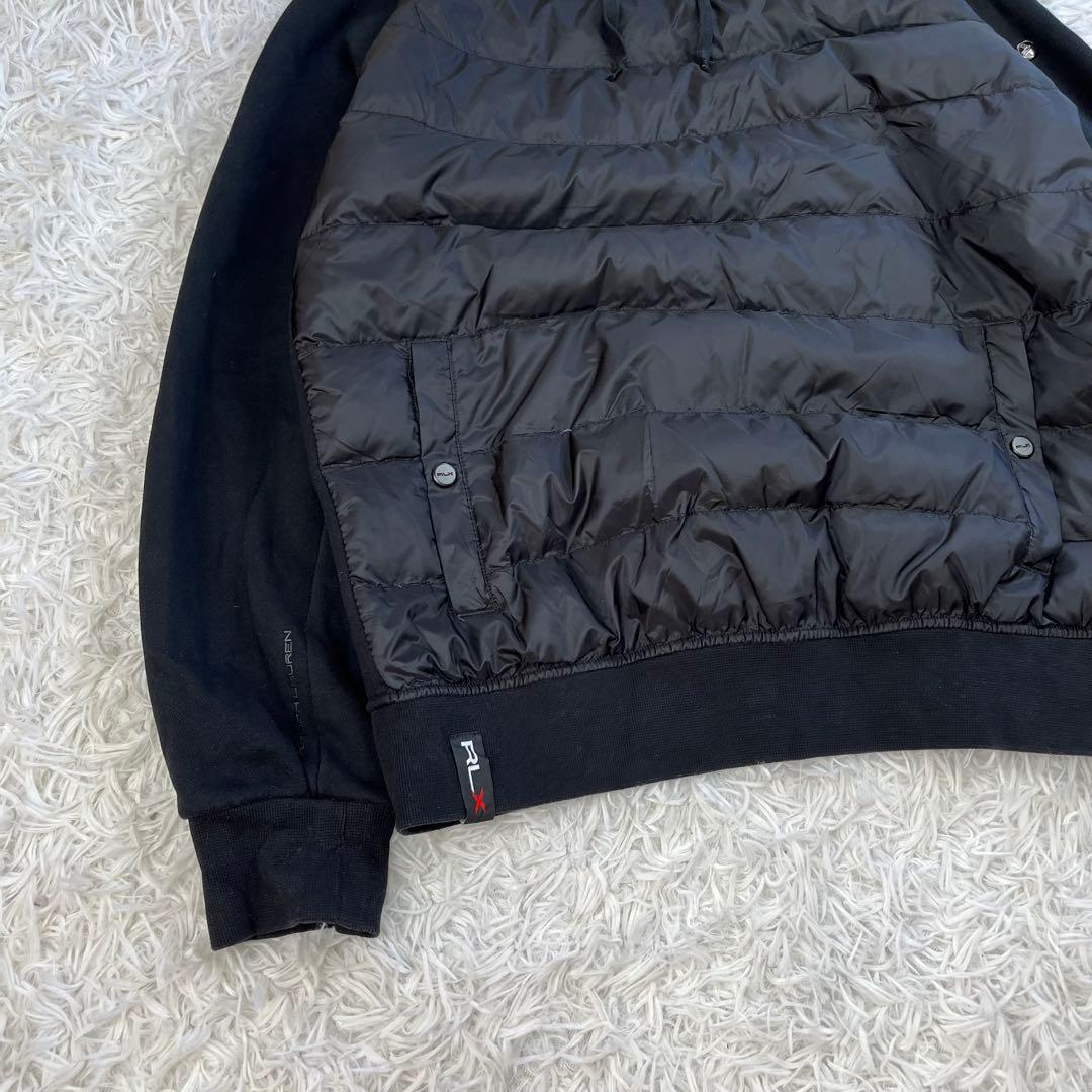 大きいサイズ✨RLX　ラルフローレン　ゴルフ　ハイブリッドダウン　パーカー　黒色