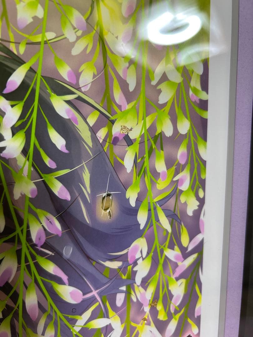 なつめえり　皐月の約束　版画　アールビバン　ミクスドメディア　25部限定