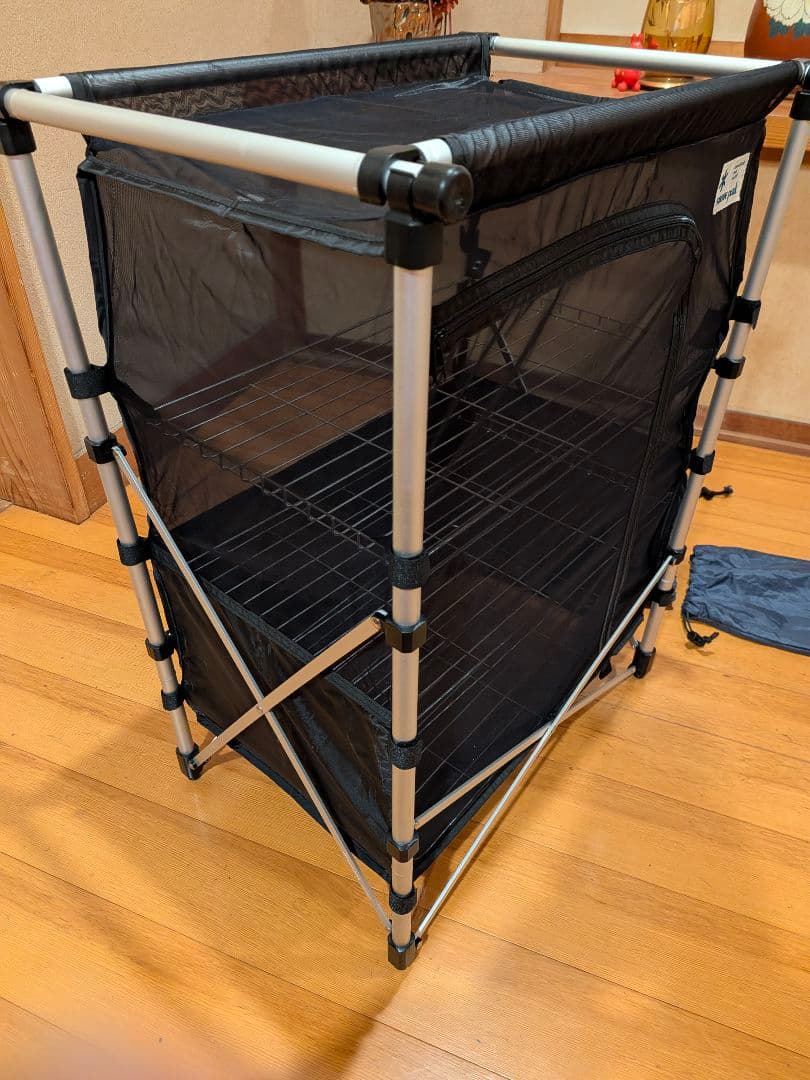 ✨美品✨ 廃盤 スノーピーク peak ネットラックスタンド セット