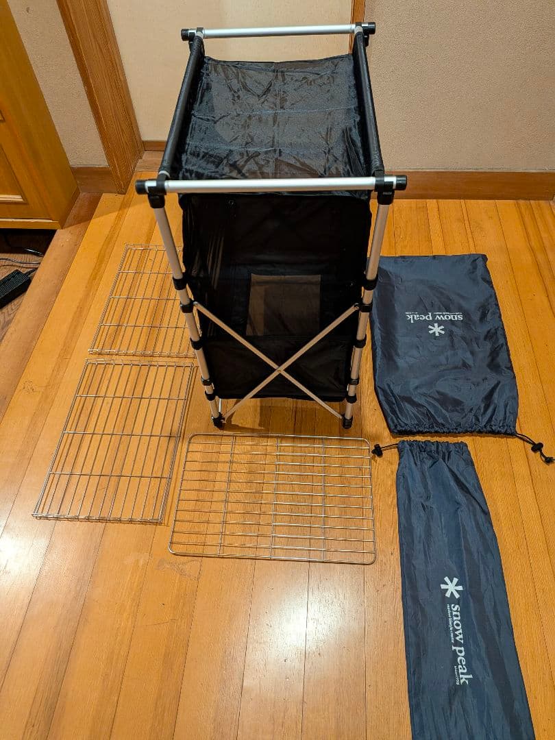 ✨美品✨ 廃盤 スノーピーク peak ネットラックスタンド セット