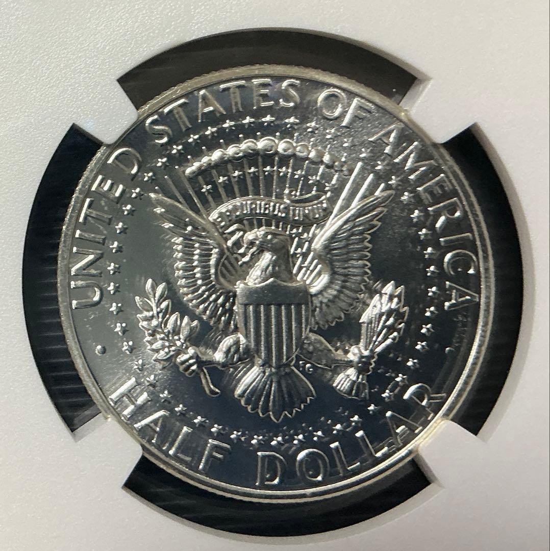 【本物保証】NGC鑑定 1964年 アメリカ ケネディ ハーフダラー PF66