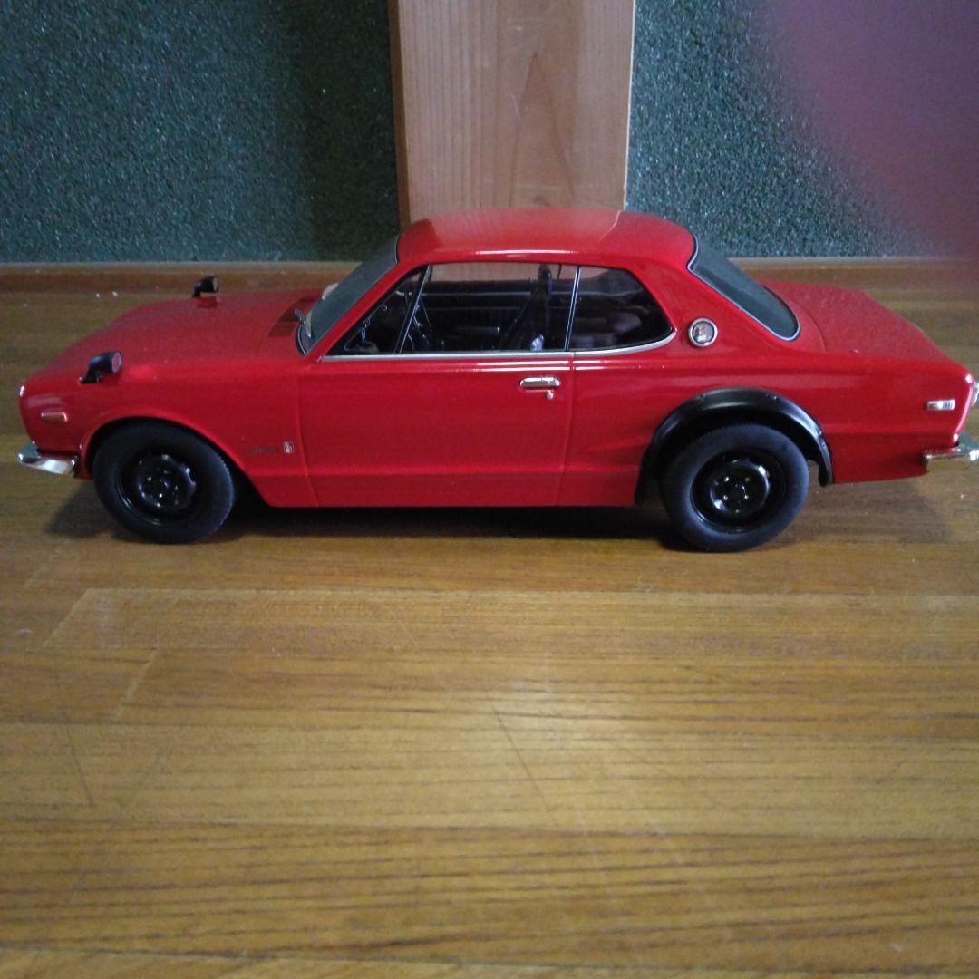 ファースト製ハコスカGT-Rのレッドです。