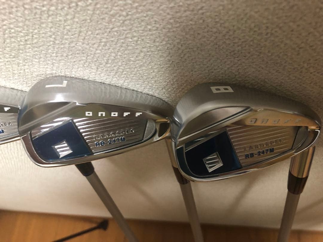 コウ オノフ ONOFF 青 アイアンセット ラボスペック RB-247M