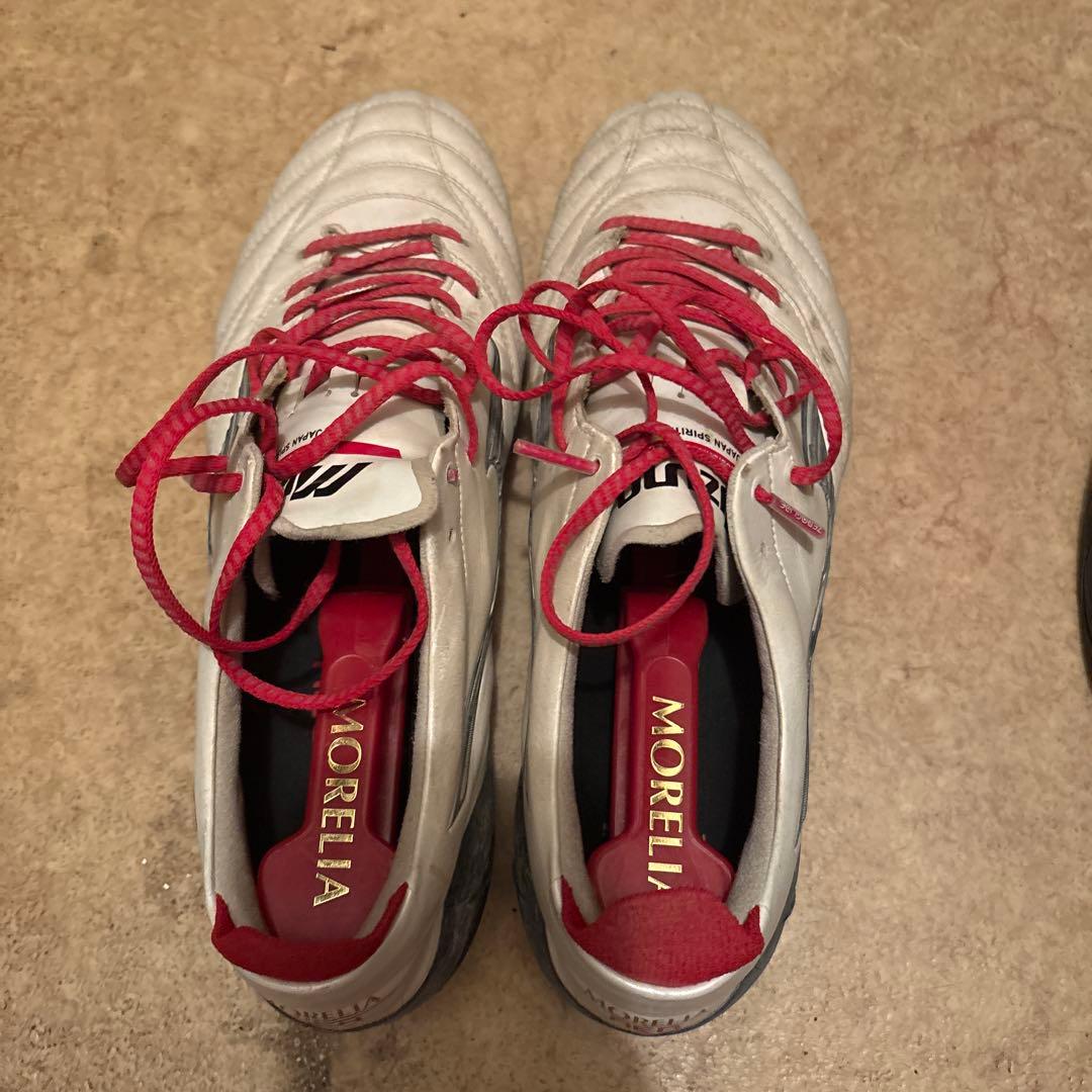 MORELIA NEO サッカーシューズ ホワイト/レッド