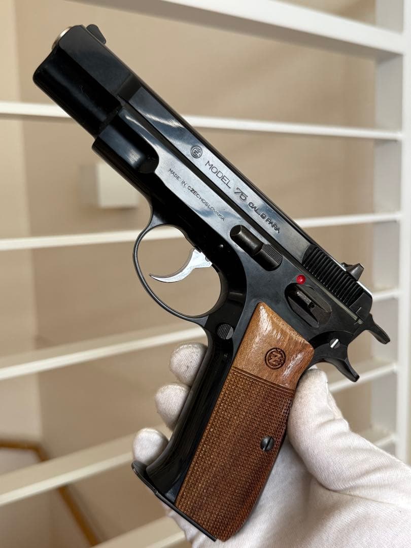 MGC cz75 木製グリップ スペアマガジン フルセット ガスブロ ガスガン