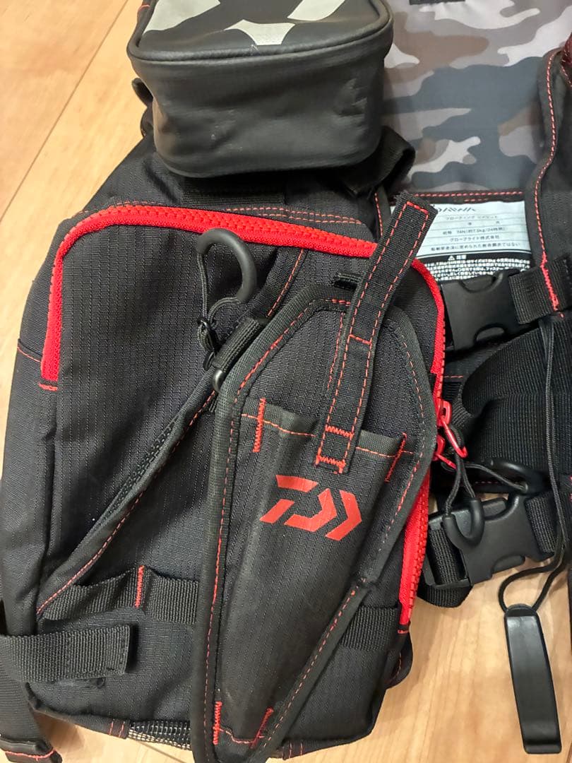 ダイワ　ライジャケ　ブルーブルー　バチ抜け