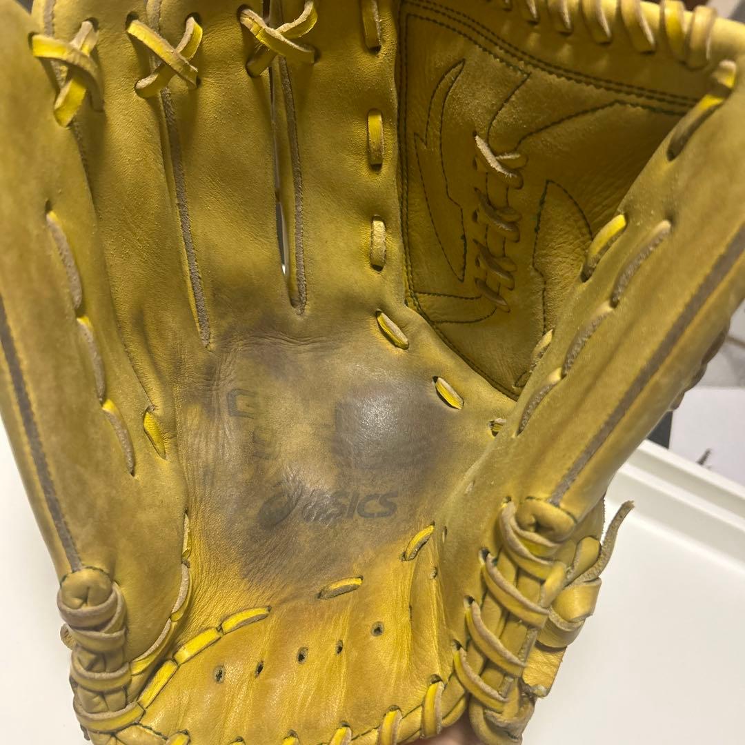 アシックス野球軟式グローブ投手用 GOLDSTAGE N.Pゴールド