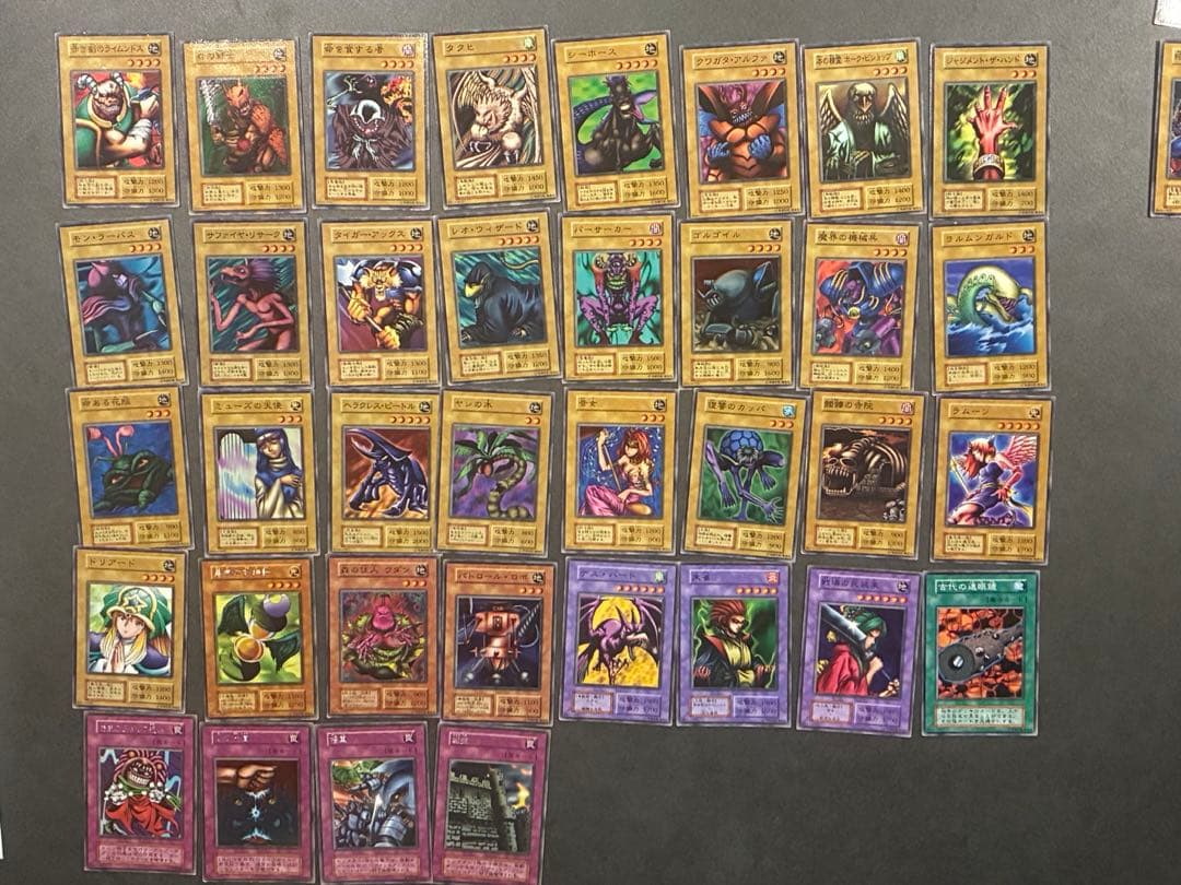 遊戯王初期booster182種