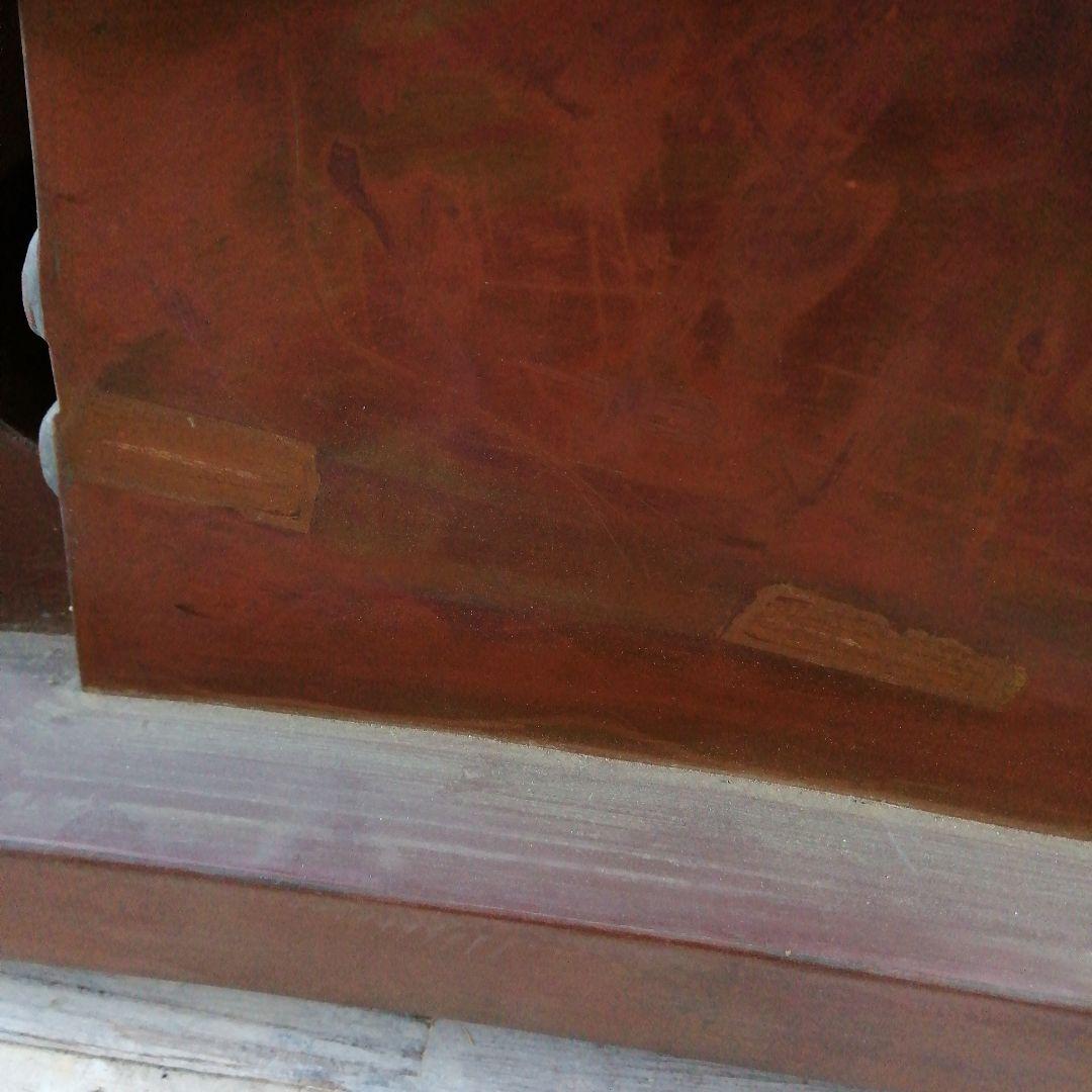 銅板製　鬼瓦　58.5cm　約2.8kg