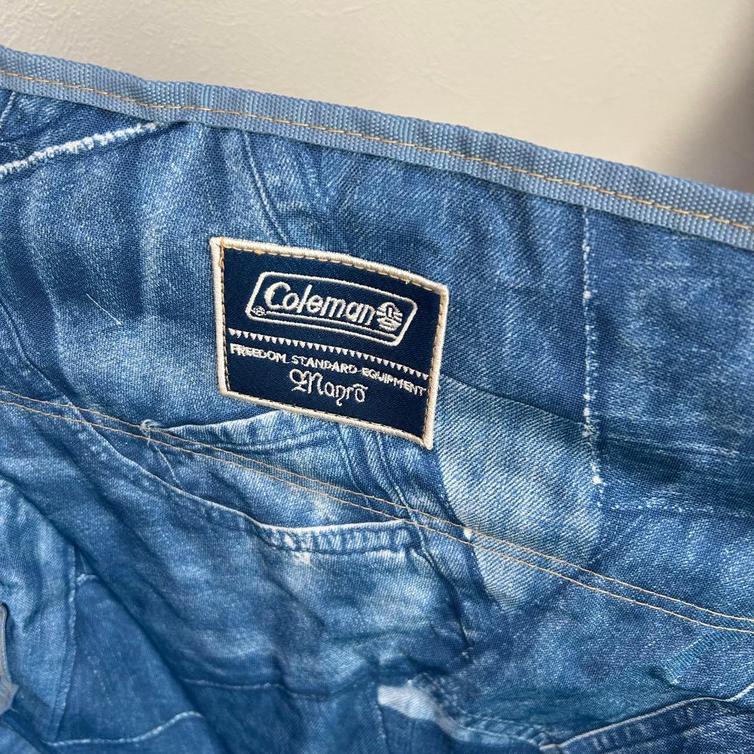 美品　Coleman コールマン モンロ リゾート チェア デニム　廃盤　２脚