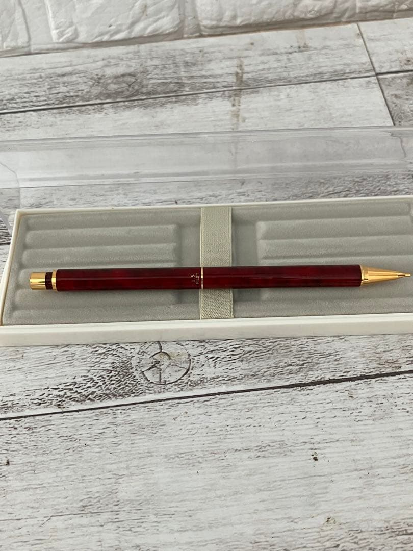 PILOTシャープペン本体　カラー　赤