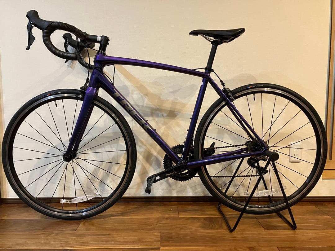 TREK トレックEmonda ALR 5 パープル ロードバイク ペダル付き