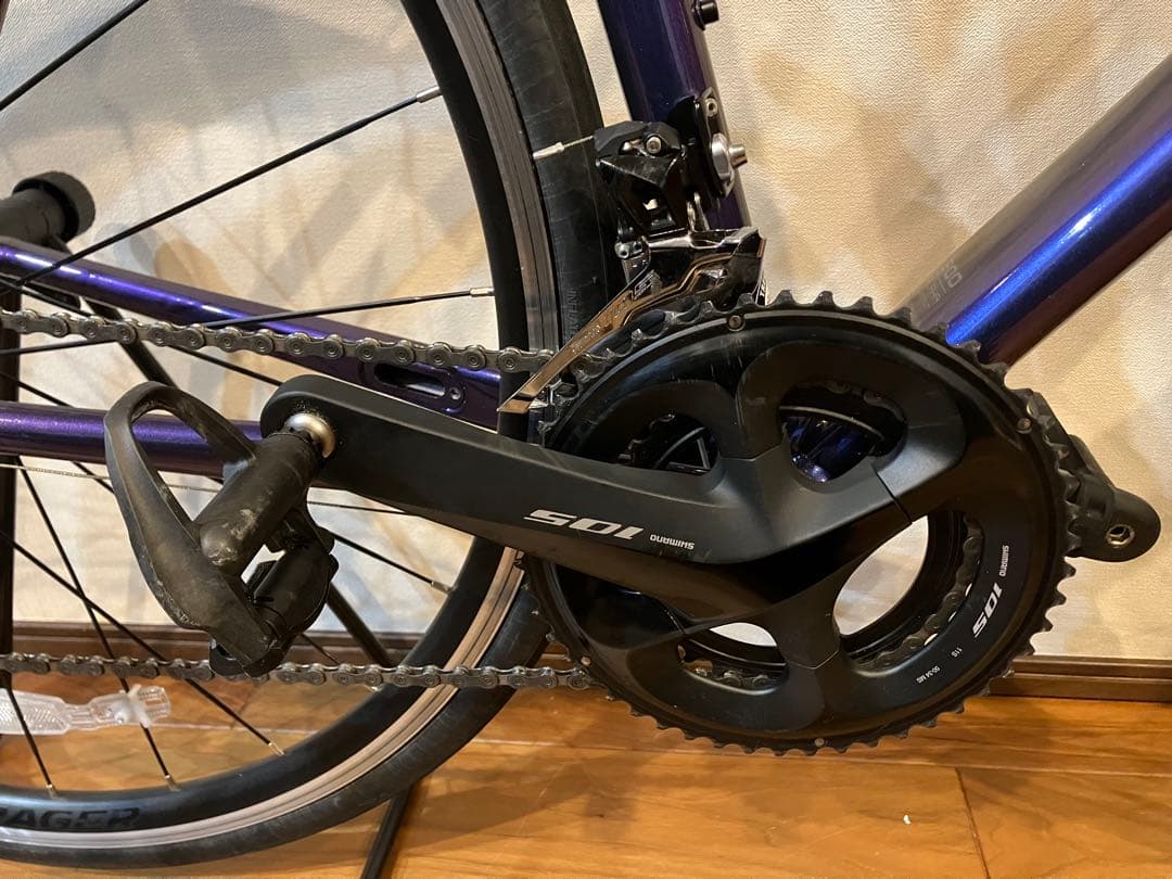 TREK トレックEmonda ALR 5 パープル ロードバイク ペダル付き