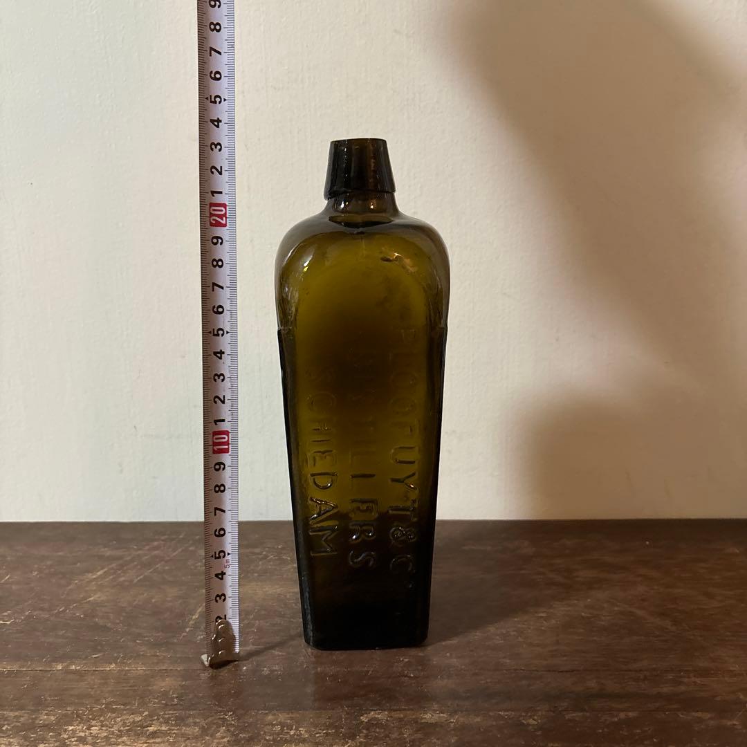 古いジンボトル　⑤アンティーク　古道具　骨董品　コンプラ瓶　東インド会社　李朝