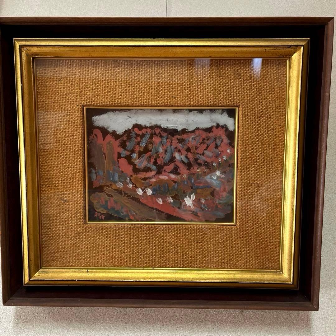 小林和作　油彩画