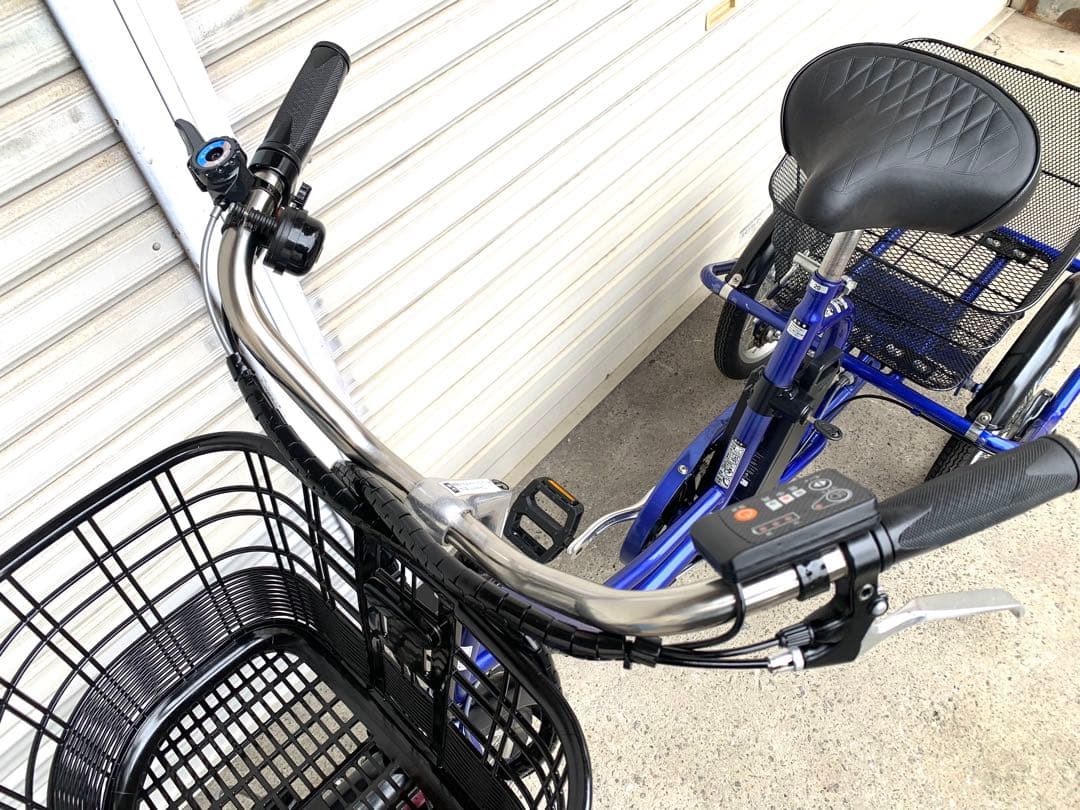 送料無料 E-PAR+ON電動アシスト三輪自転車 5.8Ah 20-16インチ