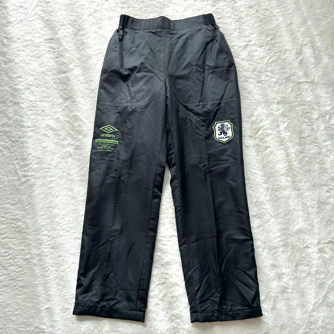 【美品】アンブロ セットアップ ブラック イングランド 大きいサイズ XL