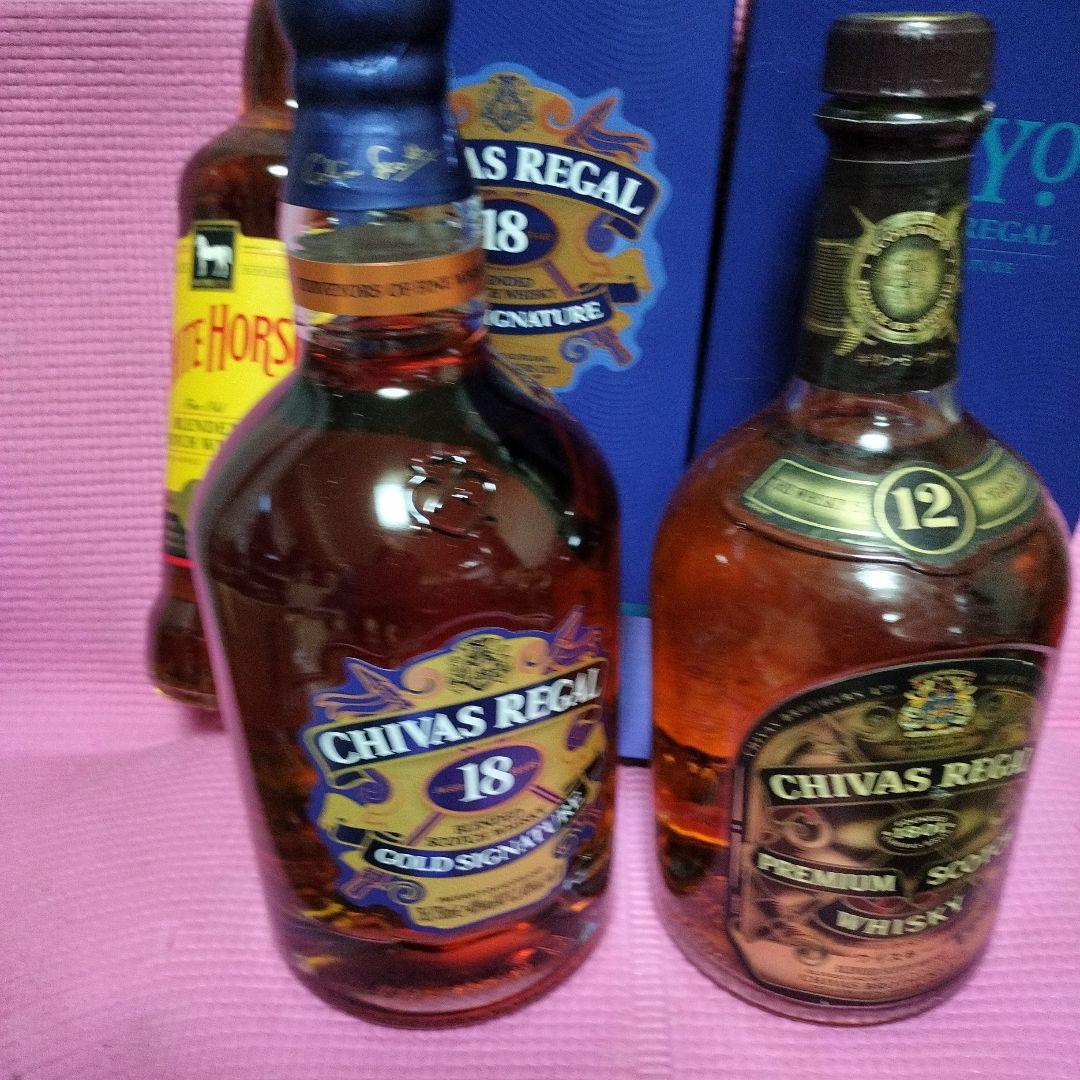 Chivas Regal 18 Gold & 12 シーバスリーガル　おまけ