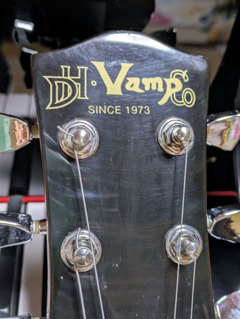 激レア　ゴールドトップ レスポールエレキギター　DH Vamp Co エピフォン