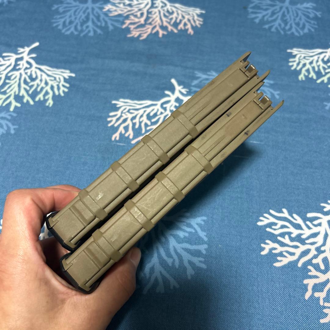 東京マルイ 次世代 m4 hk416 pmag ノーマル マガジン 二本　120
