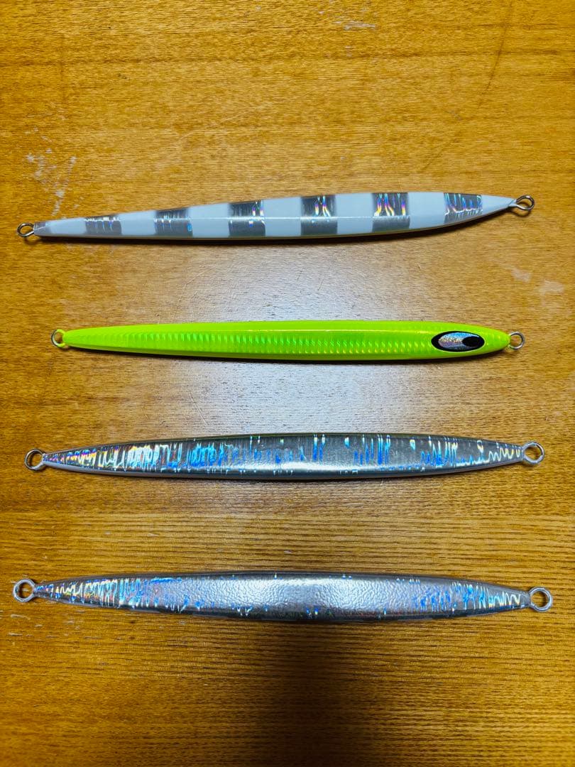 未使用　ジギング　メタルジグ　400g 4本セット