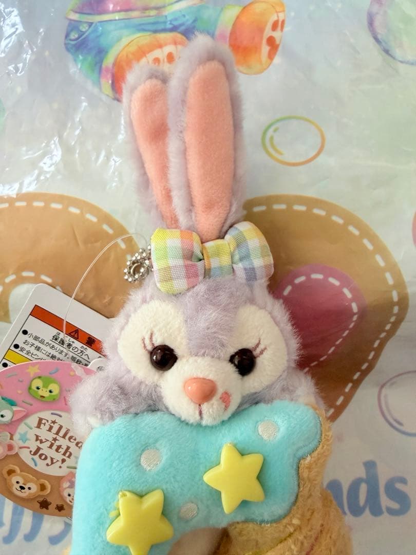 フィルドウィズジョイ！ダッフィー＆フレンズ　ぬいぐるみバッジセット