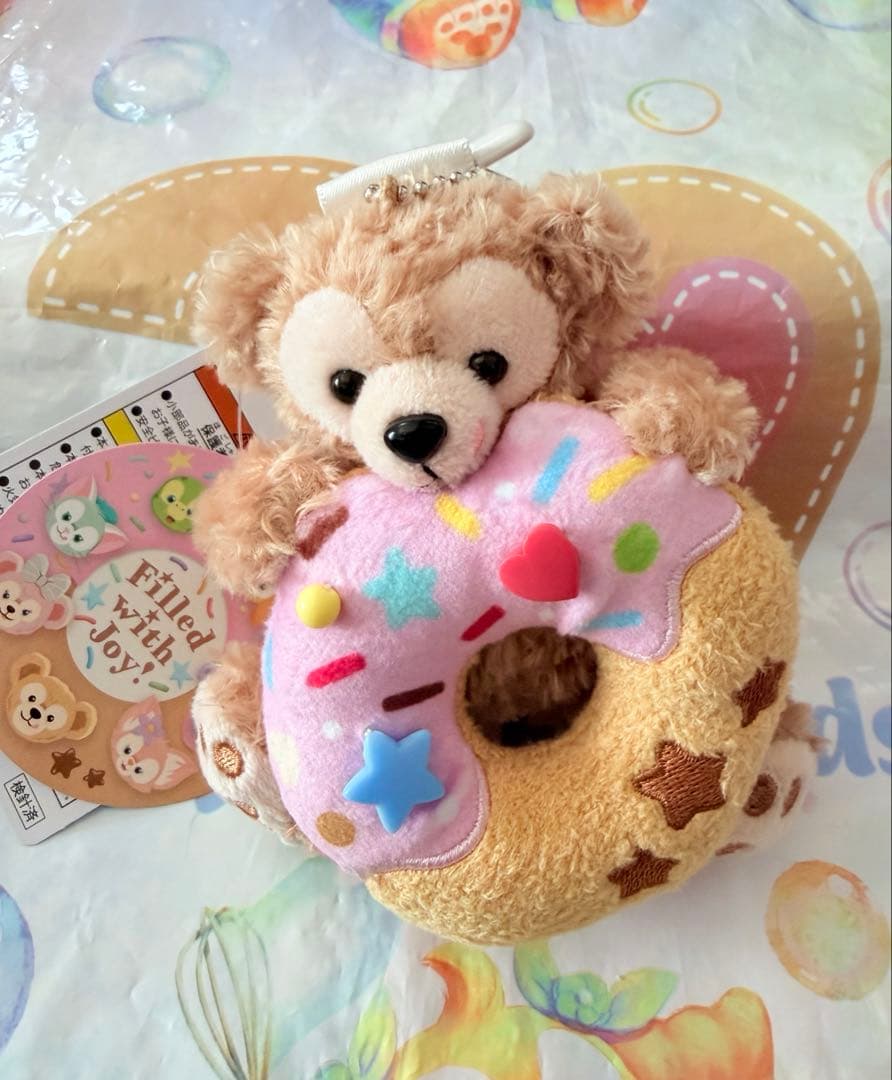 フィルドウィズジョイ！ダッフィー＆フレンズ　ぬいぐるみバッジセット