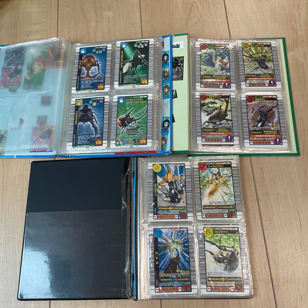 当時物　２００３初期、甲虫王者ムシキング約133枚大量まとめ売り。27