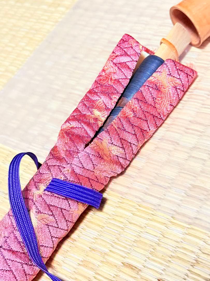 a*n様 篳篥 本管　煤竹　/盧舌12本付き