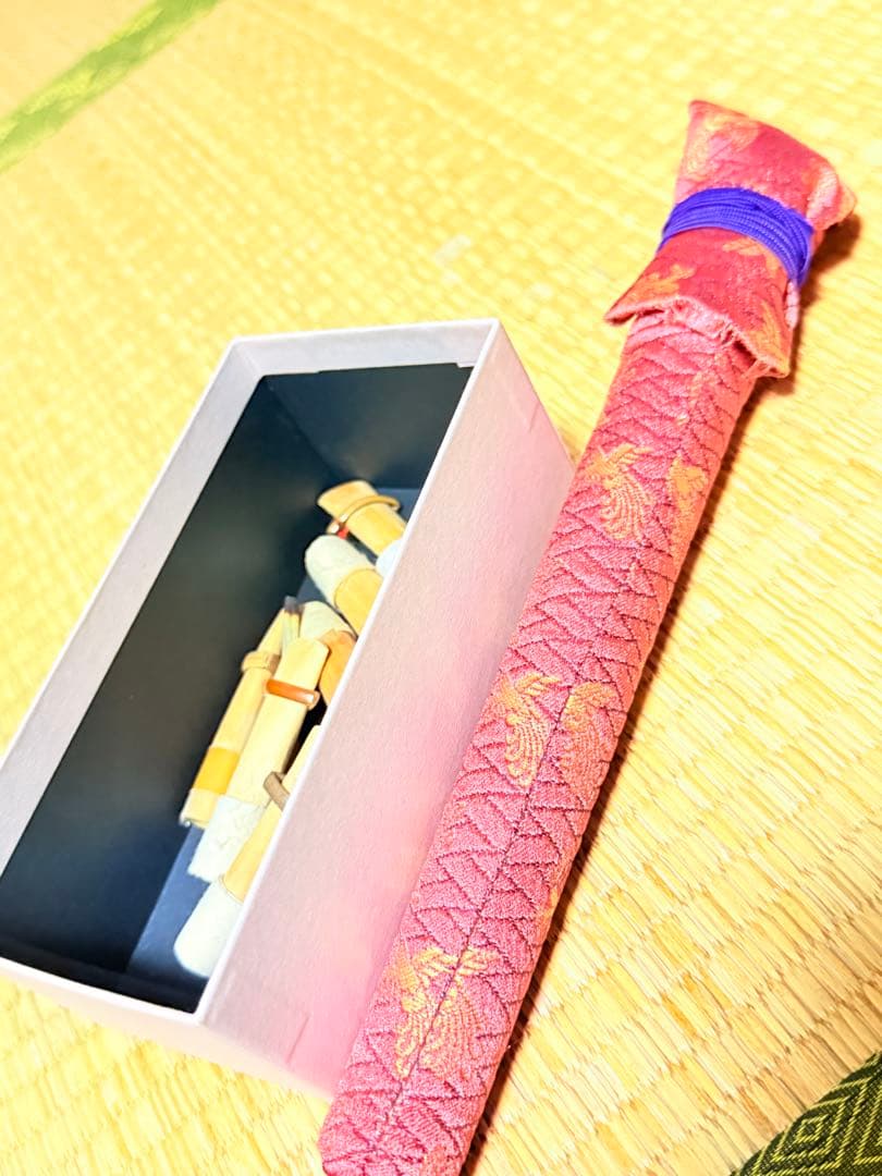 a*n様 篳篥 本管　煤竹　/盧舌12本付き