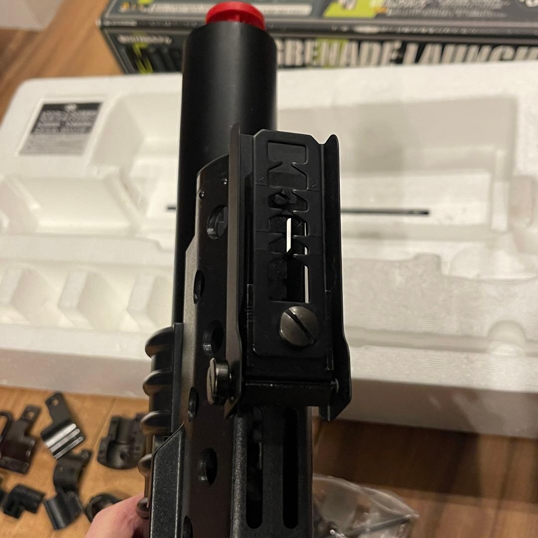 絶版品東京マルイ純正M203グレネード3発同時発射エアガン